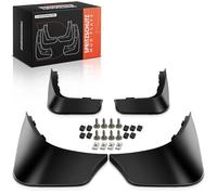 Frankberg 4X Pare-Boue Fender Noir Compatible avec Fortwo Cabrio 451 2007-2014 Fortwo Coupe 451 2007-2014 13.40 x 28.80 x 24.50 CM