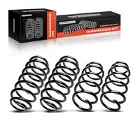 Frankberg 4x Ressorts de suspension Avant Arrière Compatibles avec T.o.u.r.a.n 1T1 1T2 1.9L 2.0L MPV 2003-2010 Remplacer# 1K0411105BG