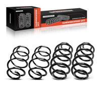 Frankberg 4x Ressorts de suspension Essieu Avant Essieu Arrière Compatibles avec Viano W639 2003-2010 Vito Bus W639 2003-2010 Vito/Mixto Camionnette W639 2003-2010 Remplacer# 639321060461
