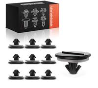 Frankberg 5385747011 Lot de 10 clips de fixation compatibles avec Yaris P13 R.A.V 4 IV A4 Prius Plus W4 Prius Liftback W2 R.A.V 4 III A3