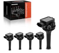 Frankberg 5x Bobines d'allumage Compatibles avec C70 I 2.0L-2.5L 1998-2005 S60 I 2.4L-T5 2000-2009 S80 2.0L-2.9L 1998-2006 V70 I V70 II XC70 Cross Country Remplacer# 9125601