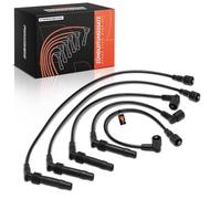Frankberg 5x Kit de Câbles d'Allumage Compatible avec Astra F T92 Combo Camionnette/MPV 71 Corsa A CC S83 Kadett E T85 Vectra A J89 Astra MK II Cabriolet T85 Remplacer# 6257, 1612606
