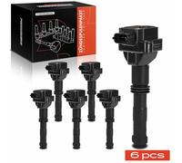 Frankberg 6x Bobines d'allumage Compatibles avec B.o.x.s.t.e.r 986 2.5L-3.2L 1996-2004 B.o.x.s.t.e.r 987 2.7L-3.4L 2004-2009 Cayman 987 2.7L 3.4L 2005-2012 911 Remplacer# 99660210400