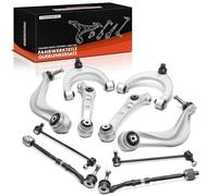 Frankberg 6x Bras de Suspension + 2x Biellette Barre Stab + 2x Rotule Direction Compatible avec Série 6 Cabriolet Série 5 Break Série 5 F10 Série 6 Coupé Remplacer# 31126777733