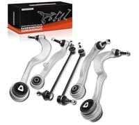 Frankberg 6x Bras de suspension Barre de liaison Rotule de barre d'accouplement Essieu Avant Compatible avec Série 5 E60 2.0L-5.0L Série 5 Break E61 2.0L-5.0L Remplacer# 31126760181