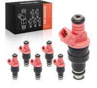 Frankberg 6x Buse d'injecteur de carburant Compatible avec Série 3 E36 328i 2.8L 1995-1998 Série 3 Cabriolet E36 328i 2.8L 1995-1999 Série 3 Coupé E36 328i 2.8L 1995-1999 Remplacer# FJ357