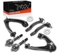 Frankberg 6x Kit de Bras de Suspension Essieu Avant Compatible avec Civic VI hayon EJ EK Civic VI Fastback MA MB Civic VI Berline EJ EK SO Remplacer# 51460S04023, 51450S04023