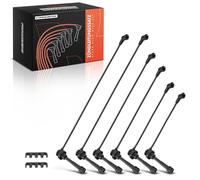 Frankberg 6x Kit de Câbles d'Allumage Compatible avec Pajero II V2W V3W V4W 3.0L 3.5L 1990-1999 Pajero Sport I K7 K9 3.0L 1998-2008 Pajero II Canvas Top 1990-1995