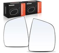 Frankberg 71765378 Lot de 2 miroirs de rétroviseur extérieur gauche et droite convexe manuel compatible avec Combo Tour X12 Combo fourgon / MPV X12