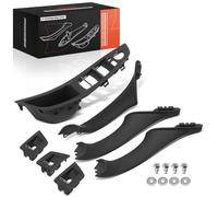 Frankberg 7x Accoudoir Accoudoir de voiture intérieur Noir Compatible avec Série 5 F10 Série 5 F10 F18 Série 5 Break F11 Remplacer# 51417225873