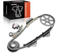 Frankberg 7x Chaîne de distribution Compatible avec CR-V III RE 2.2i-CTDi 4WD CR-V II RD 2.2 CTDi Civic VIII Hayon FK FN 2.2 CTDi FR-V BE 2.2i-CTDi Accord VII Break CM CN 2.2i-CTDi TimingChain1-E01