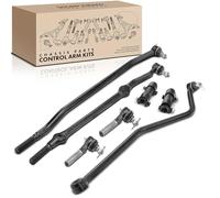 Frankberg 7x Kit de Bras de Suspension Avant Gauche Droite Compatible avec Grand Cherokee I ZG ZJ 5.2L 5.9L 1993-1998 Remplacer# 52007118, 52088432