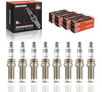 Frankberg 8x Bougie d’allumage Compatible avec W203 2.5L-3.5L 2005-2007 W211 2.5L-5.5L 2005-2008 CLK C209 3.0L-5.5L 2005-2009 i10 PA 1.2L 2008-2013 Remplacer# PLKR7A