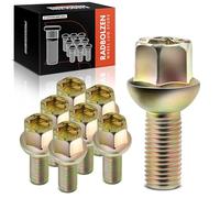 Frankberg 8x Boulon de roue Compatible avec L.u.p.o 6E1 6X1 A2 8Z0 Polo 6N2 ARose 6H1 Golf IV Cabriolet 1E7 Remplacer# 321601139A