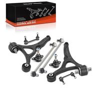 Frankberg 8x Bras de Suspension Barre d'Accouplements Avant Arrière en Bas Compatible avec XC90 I 275 2.4L 2002-2014 Remplacer# K80501
