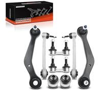 Frankberg 8x Bras de suspension Barres d'accouplement arrièreachslager Arrière Compatible avec X5 E53 3.0d 3.0i 4.4i 4.6is 4.8is 2000-2006 Remplacer# 33326770860