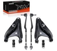 Frankberg 8x Bras de suspension Barres d'accouplement Rotule Direction Avant Compatible avec Logan S.a.n.d.e.r.o Stepway I Remplacer# 545011362R