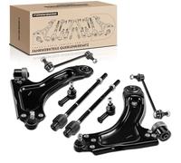Frankberg 8x Bras de suspension Biellettes Barre Stab Avant Gauche Droite Compatible avec Meriva X03 1.2L 1.4L 1.6L 1.7L 1.8L 2003-2010 Remplacer# 093388568