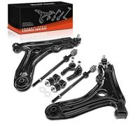 Frankberg 8x Bras de suspension Kit Avant Gauche Droite Compatible avec Golf III Break 1H5 Golf III 1H1 V.e.n.t.o 1H2 Golf IV Cabriolet 1E7 Golf III Cabriolet 1E7 Remplacer# 1H0407151