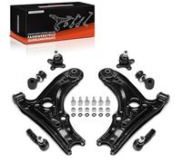 Frankberg 8x Kit de Bras de Suspension Avant Compatible avec L.u.p.o 6E1 6X1 Polo 6N2 Arosa 6H1 Remplacer# 6X0407151