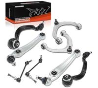 Frankberg 8x Kit de Bras de Suspension Avant Compatible avec X5 E70 3.0 4.8 M50d xDrive30d xDrive30i xDrive35d xDrive40 xDrive48i xDrive50i X6 E71 E72 30-50 Remplacer# 31126771893