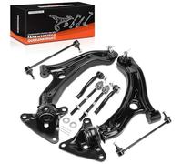 Frankberg 8x Kit de Bras de Suspension Compatible avec Insight ZE 1.3L 2009-2014 Jazz III GE GG GP ZA 1.2L-1.5L 2008-2015 Remplacer# 51360TF0030