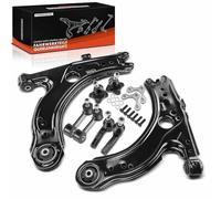 Frankberg 8x Kit de Bras de Suspension Essieu Avant Compatible avec A3 8L1 1.6L-1.9L Leon 1.4L-1.9L Oc.ta.v.ia 1.4L-2.0L Golf IV 1J1 1.4L-2.3L Remplacer# 1J0411315