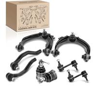 Frankberg 8x Kit de Bras de Suspension Essieu Avant Compatible avec Barre d'Accouplement Accord VII CL CN 2.0L-2.4L 2003-2008 Accord VII break CM CN 2.0L-2.4L 2003-2008 Remplacer# 51460SDAA01