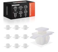 Frankberg 91513SMGE11 Lot de 10 clips de fixation pour garde-boue compatibles avec CR-V III RE Civic IX FK FB CR-V IV RM CR-V I II RD Civic VIII FK FN FA FD