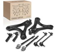 Frankberg 93BB3051BC Lot de 8 bras de suspension avant arrière compatibles avec Mondeo II BAP Mondeo II Turnier BNP Cougar EC Mondeo II Berline BFP