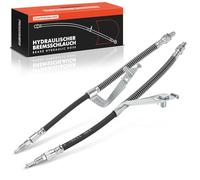 Frankberg 96FB2078HA - Tuyau de frein - Compatible avec Fiesta 1995-2002 Courier Puma121 - Tuyau hydraulique de frein avant gauche et droit - Pièce de rechange