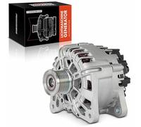Frankberg Alternateur 120A avec Poulie à roue libre Compatible avec Dokker Express Fourgon/MPV Duster HM Lodgy JS Logan II Sandero II Qashqai II SUV J11 J11 Remplacer# 231000643R
