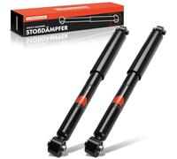 Frankberg Amortisseur compatible avec C3 2002-2009 1007 Shock Absorber Rear Left and Right Set de 2 pièces de rechange # 343404