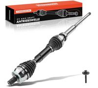 Frankberg Arbre de Transmission Boîte de vitesses automatique Essieu Avant Droite avec Couronne ABS Compatible avec XC90 I 275 D3/D5 D5 AWD V8 AWD 2005-2014 Remplacer# 36001218
