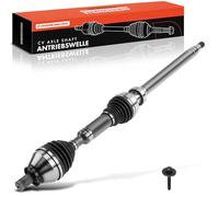 Frankberg Arbre de Transmission Boîte de vitesses automatique sans bague ABS Essieu Avant Droite Compatible avec XC60 156 2.4D D3 D3/D4 2010-2015 XC70 II 136 2.4D D3 2009-2015 Remplacer# 36001022