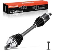 Frankberg Arbre de Transmission Boîte de vitesses automatique sans bague ABS Essieu Avant Gauche Compatible avec Superb III 3V3 Superb III Break 3V5 Passa.t 3G2 CB2 Remplacer# 3Q0407271AH
