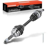 Frankberg Arbre de Transmission Boîte de vitesses manuelle avec Couronne ABS Avant Gauche Compatible avec Astra G CC F08 F48 1.7L 1.8L 1998-2009 Meriva B MPV S10 1.4L 2010-2017 Remplacer# 9118603
