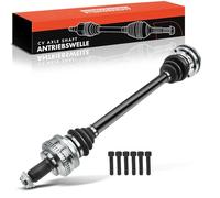 Frankberg Arbre de Transmission Boîte de vitesses manuelle avec Couronne ABS Essieu Arrière Droite Compatible avec Série 3 Coupé E46 M3 2000-2006 Z4 Coupé E86 M 2006-2008 Remplacer# 33207839466