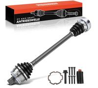 Frankberg Arbre de Transmission Boîte de vitesses manuelle Essieu Avant Gauche avec Couronne ABS Compatible avec A4 8E2 8D2 8EC Superb I 3U4 P.a.s.s.a.t 3B2 3B3 Remplacer# 8D0407271AH