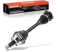 Frankberg Arbre de Transmission Boîte de vitesses manuelle sans bague ABS Essieu Avant Gauche Compatible avec Polo 9A 9N Fabia II 542 Ibiza III 6L1 Cordoba 6L2 Room.ster 5J7 Remplacer# 6Q0407271BE