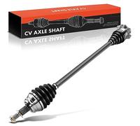 Frankberg Arbre de Transmission sans Anneau ABS Essieu Avant Droite Compatible avec A3 8L1 Golf IV 1J1 1J5 Bo.ra 1J2 Oct.avia I 1U2 Leon 1M1 TT 8N3 Remplacer# 1J0407272CS