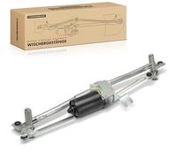 Frankberg Barres d'essuie-glace avec moteur d'essuie-glace avant compatible avec Arosa 6H1 1.0L-1.7L 1997-2004 L.u.p.o 6E1 6X1 1.0L-1.7L 1998-2005 Remplacement # 6X1955603, 6X1955325