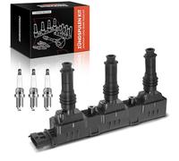 Frankberg Bobine d'Allumage Compatible avec Corsa C X01 1.0 Agila (A) H00 1.0 12V Corsa MK II (C) X01 1.0 12V Corsa B S93 1.0i 12V Agila MK I H00 1.0 12V Remplacer# 1208306