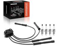 Frankberg Bobine d'Allumage Compatible avec Kangoo KC0/1 1.2 16V Twingo I C06 1.2 16V Thalia I LB 1.2 16V Kubistar Camionnette X76 1.2 16V Kangoo Express FC0/1 1.2 16V Remplacer# 8200051128