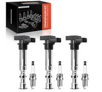 Frankberg Bobine d'Allumage Compatible avec Polo 9A 9N 1.2 Fox Hayon 5Z1 5Z3 5Z4 1.2 Fabia I 6Y2 1.2 Ibiza III 6L1 1.2 Fabia II Break 545 1.2 Remplacer# 03D905115