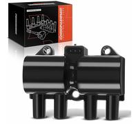 Frankberg Bobine d'Allumage Essence Compatible avec Spark M300 1.0L Spark M300 1.2L Kalos KLAS 1.4L Matiz M200 M250 1.0L Kalos KLAS 1.2L Remplacer# 93363483