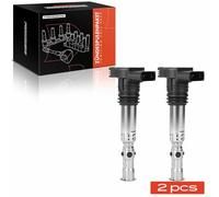 Frankberg Bobine d'Allumage Essence Compatible avec TT 8N3 1.8L TT R.o.a.d.s.t.e.r 8N9 1.8L A3 8L1 1.8L A4 Avant 8E5 1.8L A4 Avant 8ED 2.0L Remplacer# UF-411