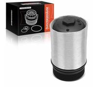 Frankberg Boîtier de filtre à huile avec bague d'étanchéité compatible avec A3 P.a.s.s.a.t Golf VII Q2 Q3 R8 TT Leon O.c.t.a.v.i.a III T.i.g.u.a.n T.o.u.r.a.n Replace# 0BH325159