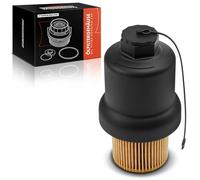 Frankberg Boîtier de filtre à huile Compatible avec A3 8P1 A3 Limousine 8VM 8VS A3 Sportback 8PA A3 Sportback 8VA 8VF A4 8EC A4 Avant 8ED A4 Cabriolet 8HE A6 4F2 Remplacer# 06D115562