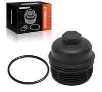 Frankberg Boîtier de filtre à huile Compatible avec A5 F53 F5P A6 4A2 A7 Sportback 4KA A8 4N2 4N8 4NC 4NL Q5 FYB FYG Q7 4MB 4M.G 4MQ Remplacer# 06M115311E